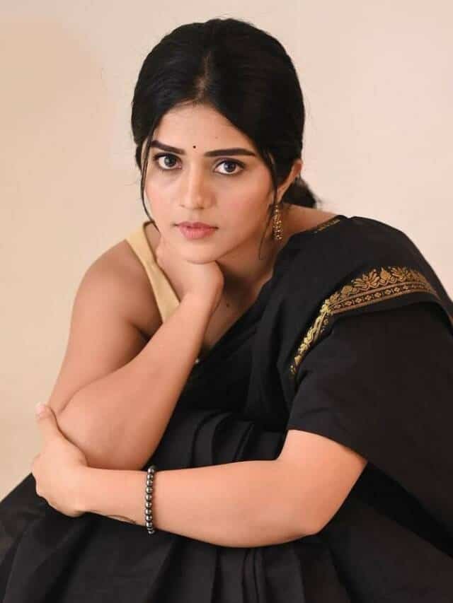 ಮೆಘಾ ಶೆಟ್ಟಿ: ಕಪ್ಪು ಸೀರೆಯ ಸೌಂದರ್ಯ ರಾಣಿ Photos Viral